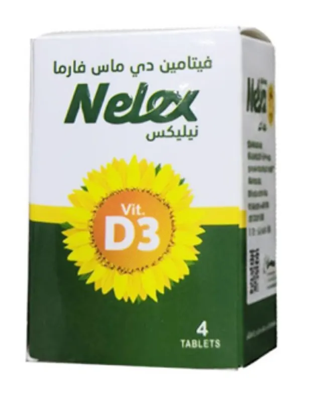 NELEX 50.000 IU 4 TABS.