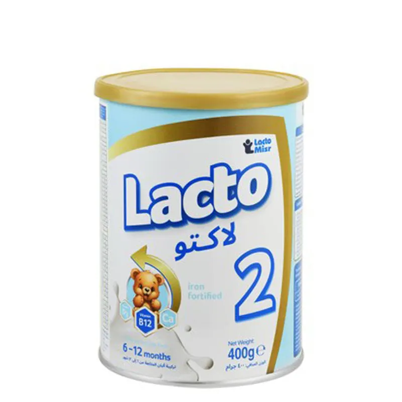 لاكتو 2 لبن 400 جم