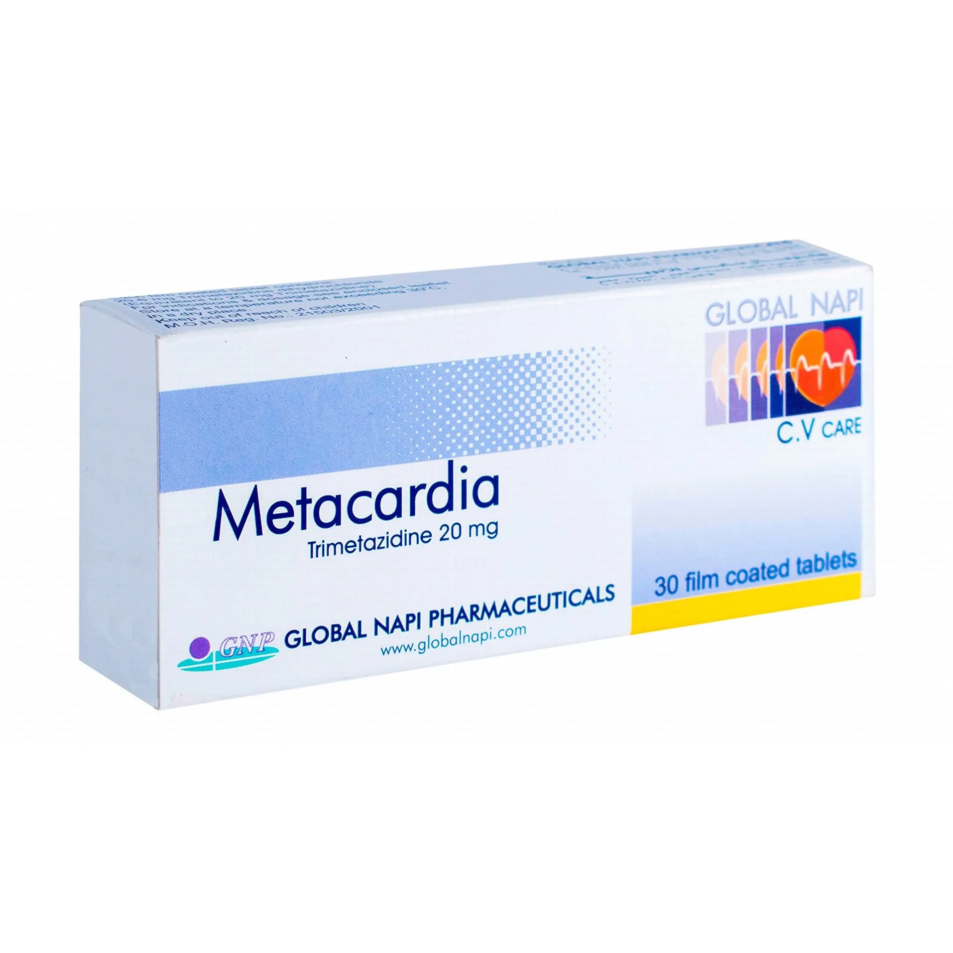 METACARDIA 20MG 30 F.C. TAB.