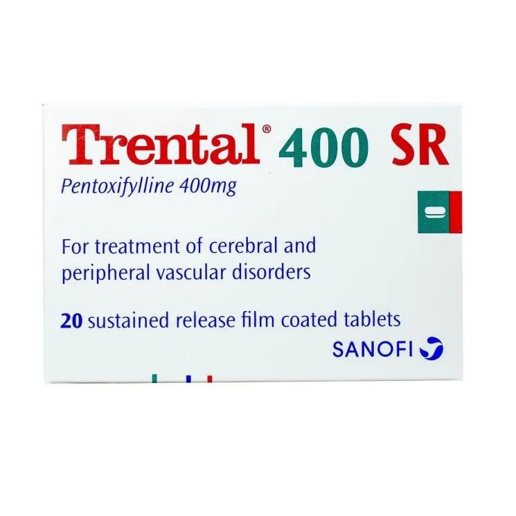 ترنتال 400مجم ممتد المفعول 20 قرص