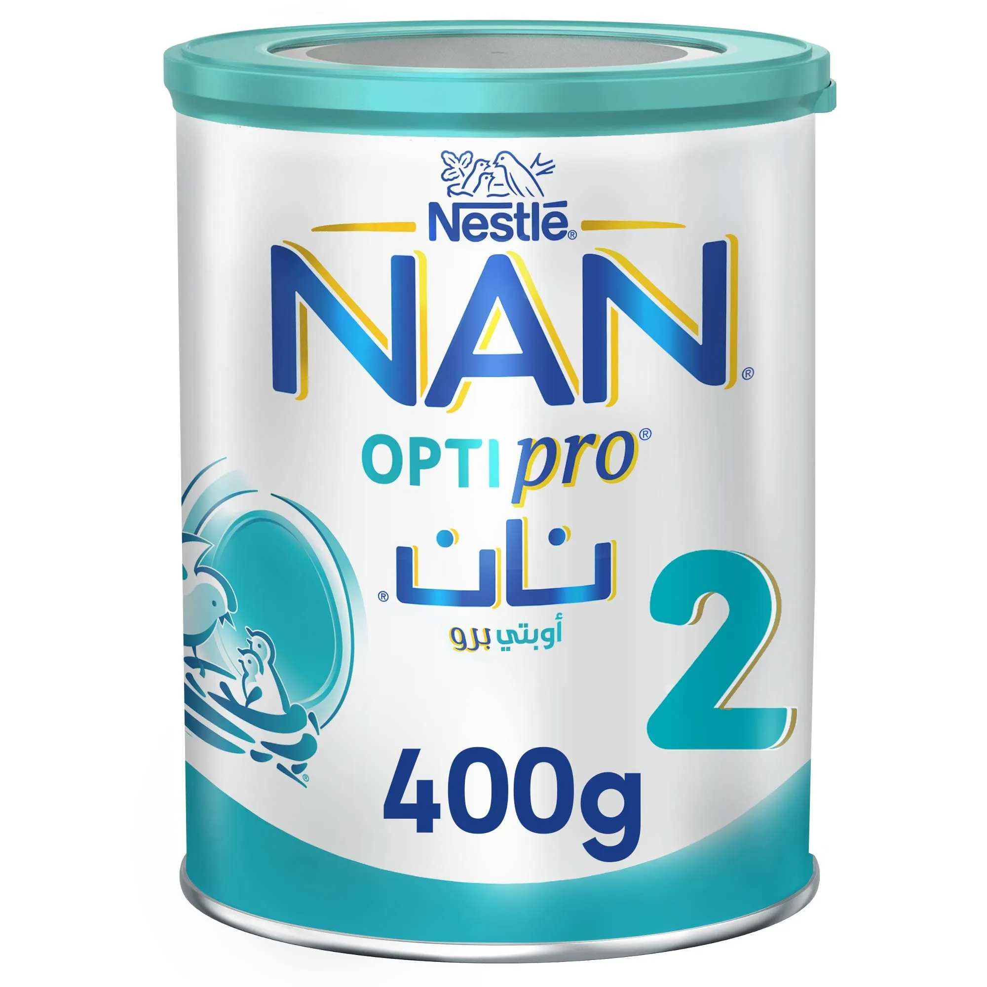نان 2 لبن اطفال 400 جرام