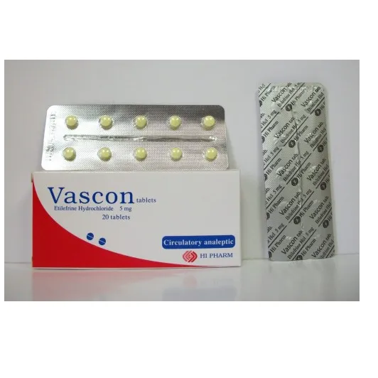 VASCON 5 MG 20 TABS