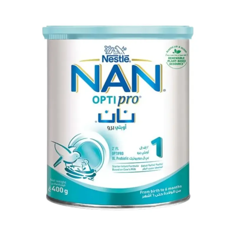 نان 1 لبن اطفال 400 جرام