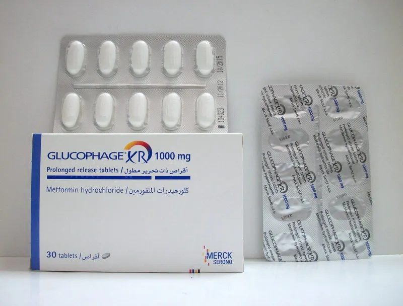 glucophage xr 1000 mg 30 tap