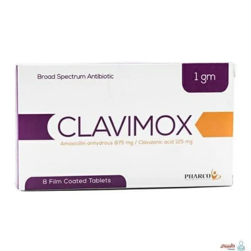 CLAVIMOX 1 GM 12 F.C.TABS.