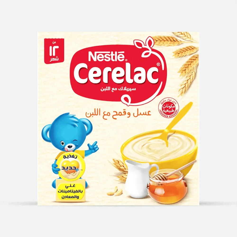 سيريلاك قمح ولبن