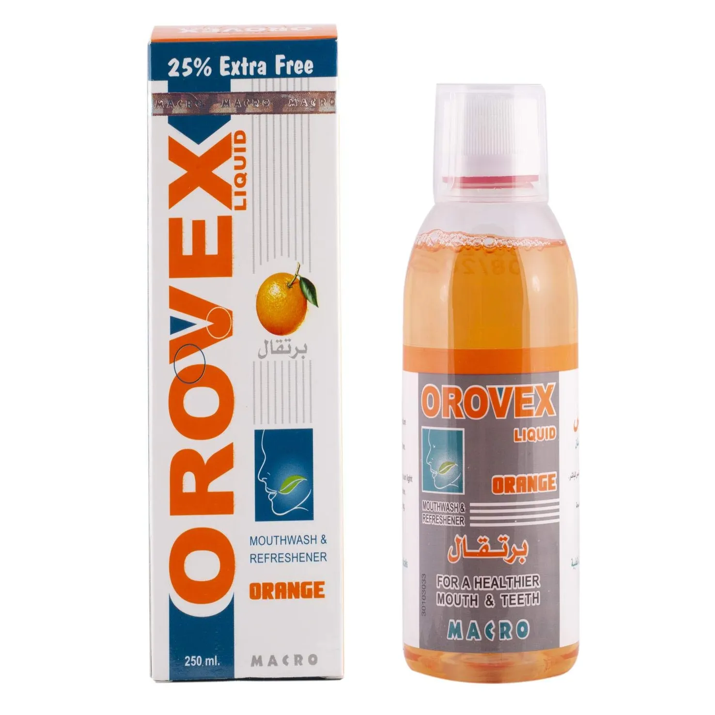 OROVEX ORANG MOUTH WASH 250 ML