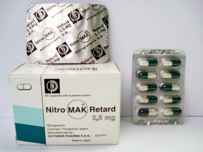 نيتروماك ريتارد 2.5مجم 60 كبسولة