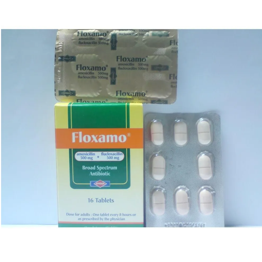 FLOXAMO 500/500 MG 16 F.C.TABS.
