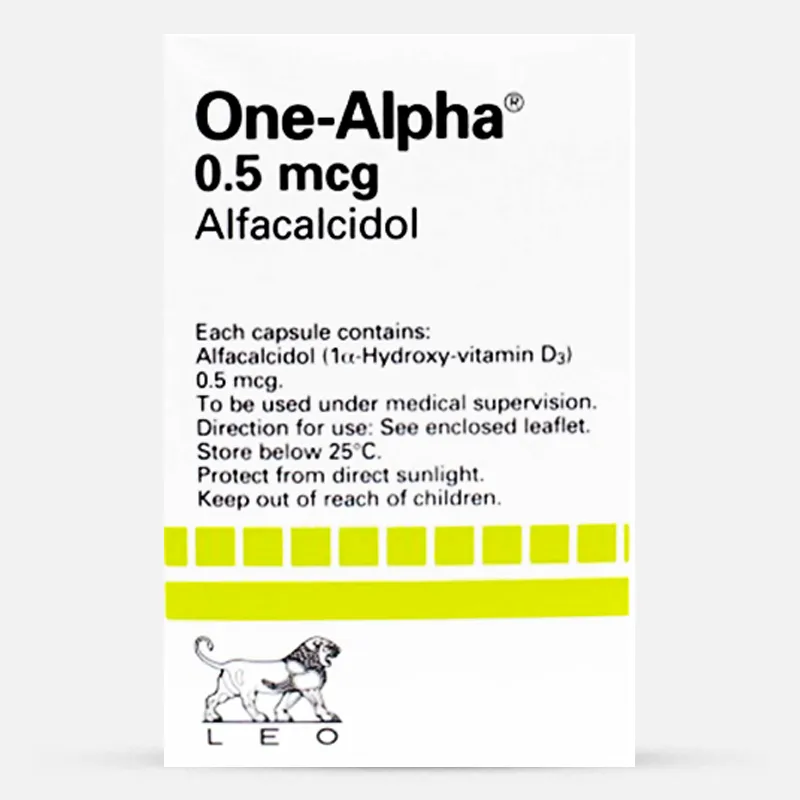 ONE ALPHA 0.5 MCG 30 CAPS.