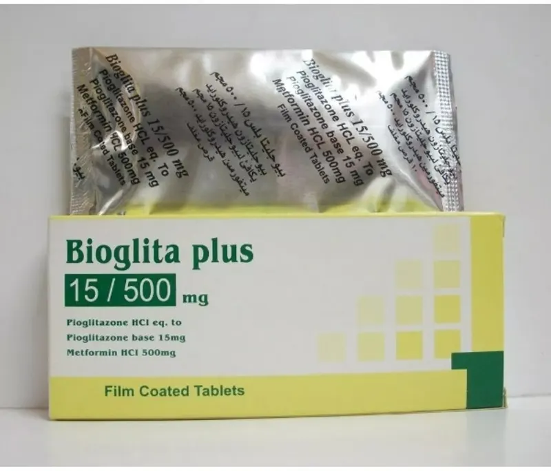 بيوجليتا بلس 15/850مجم 30 قرص