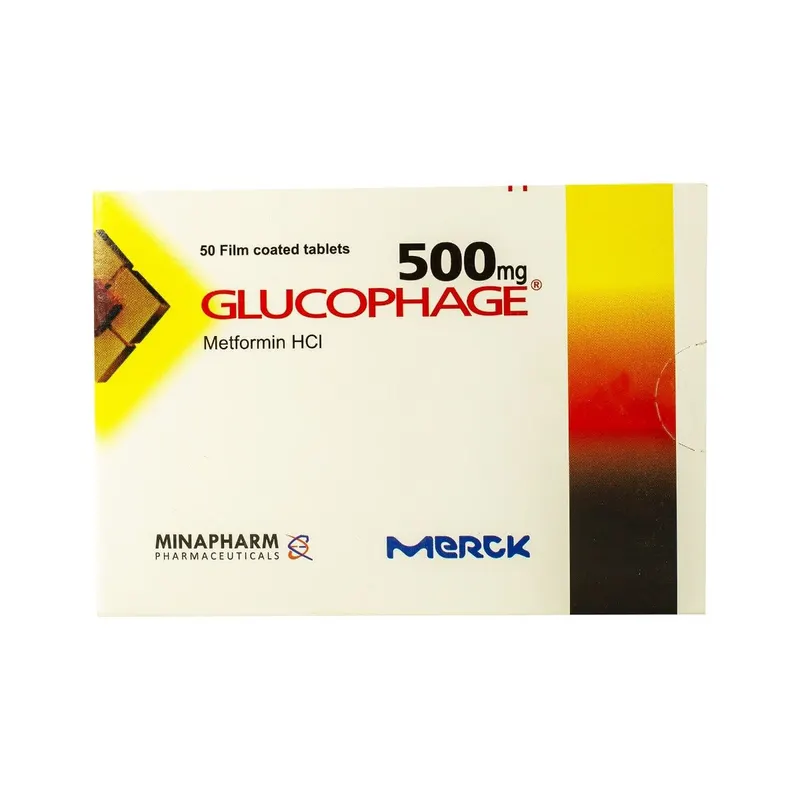 جلوكوفاج 500مجم 50 قرص